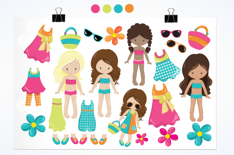 girl-party-graphics-and-illustrations