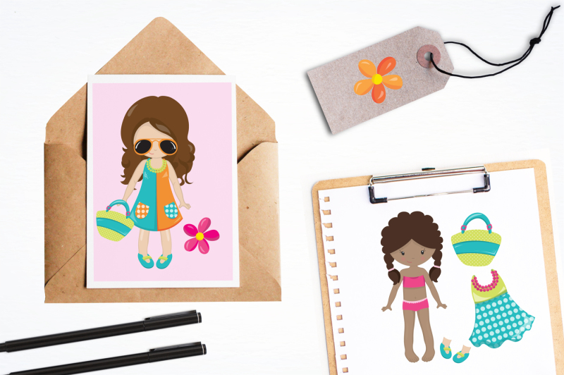 girl-party-graphics-and-illustrations
