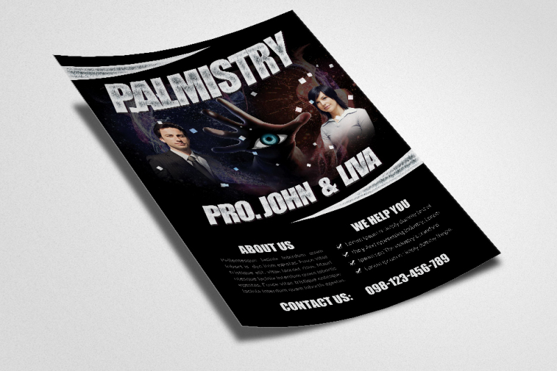 palmistry-flyer-template