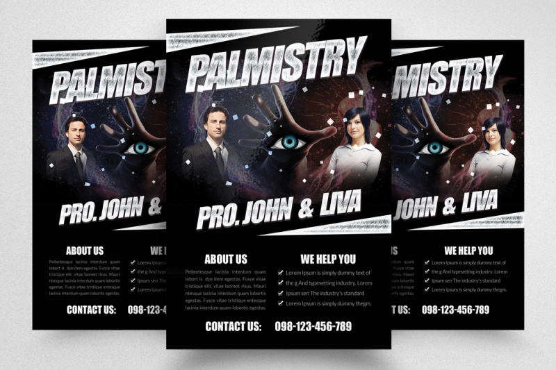 palmistry-flyer-template