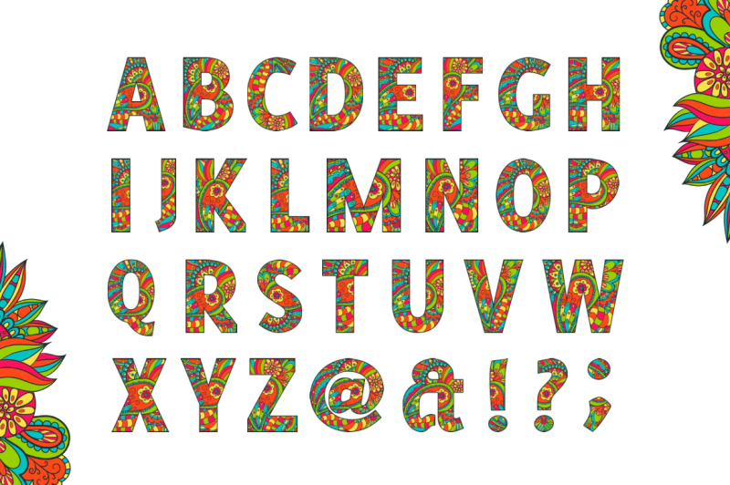 vector-doodle-letters