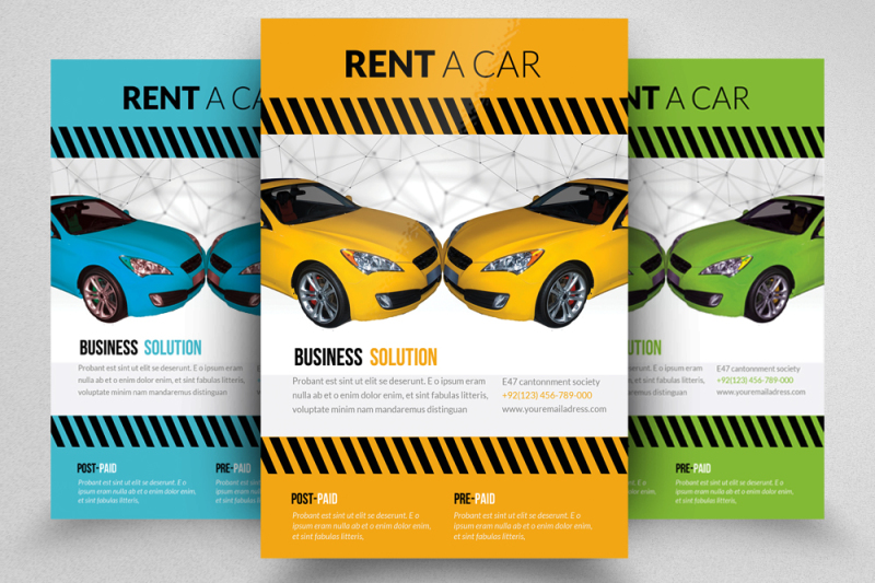 rent-a-car-flyer