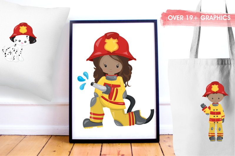 little-firefighters-graphics-and-illustrations