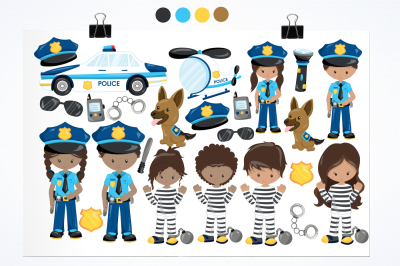 little-police-graphics-and-illustrations