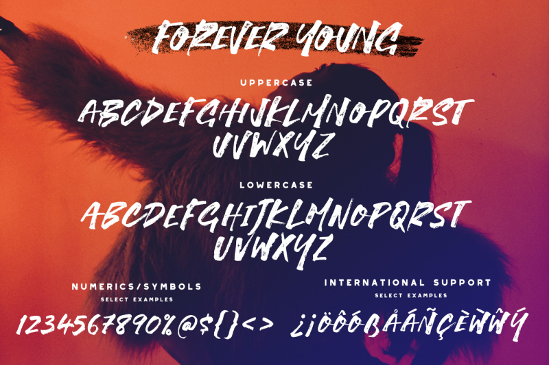 forever-young-brush-font