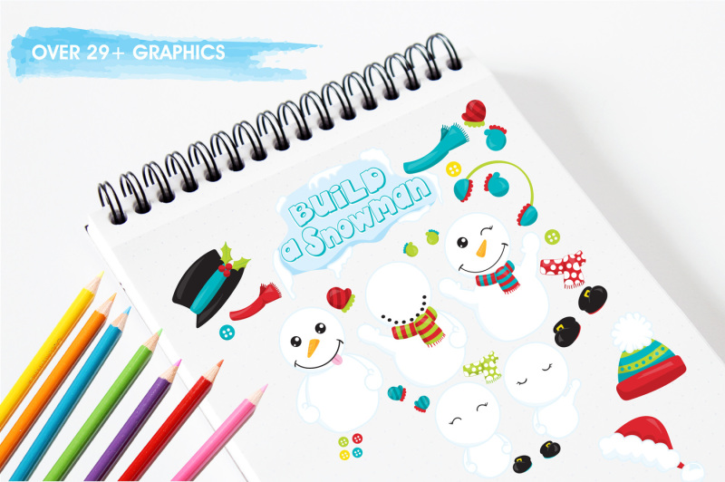 build-a-snowman-graphics-and-illustrations