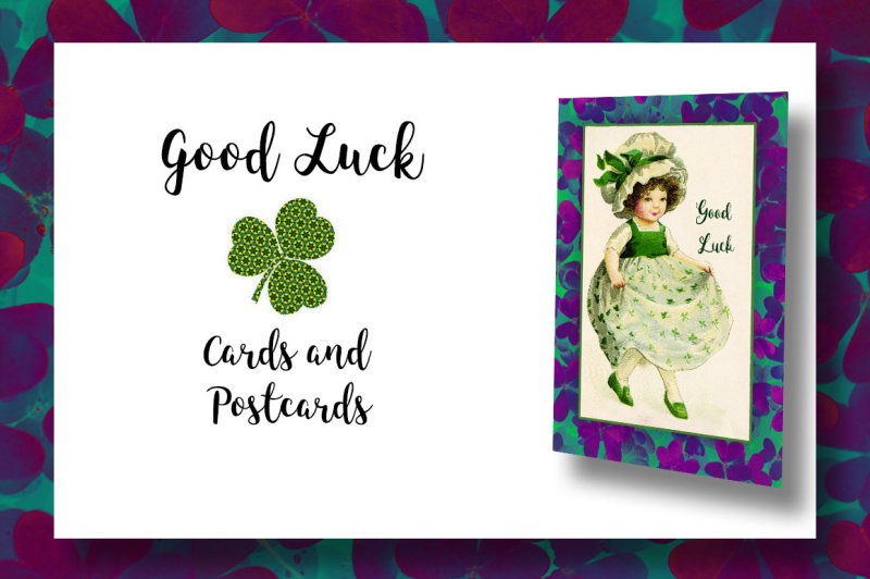 shamrock-good-luck-cards-and-postcards