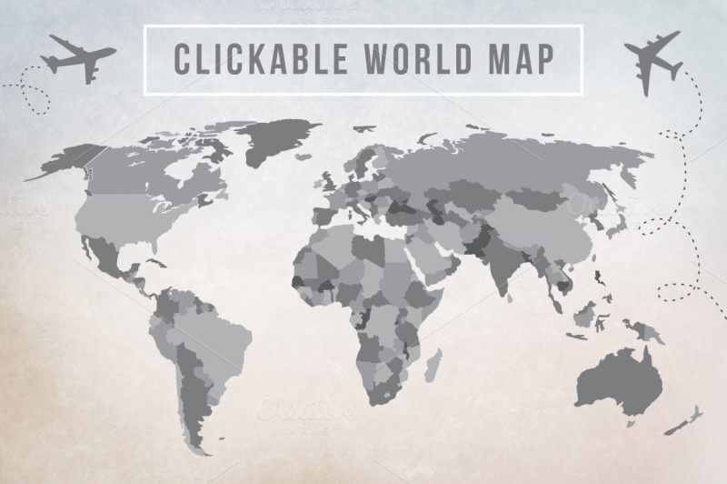 clickable-vector-world-map