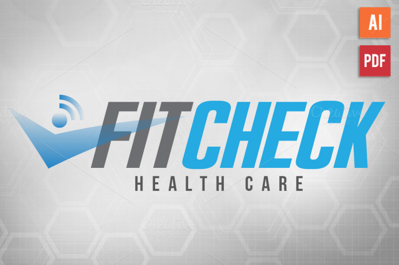 health-fitness-logo-template