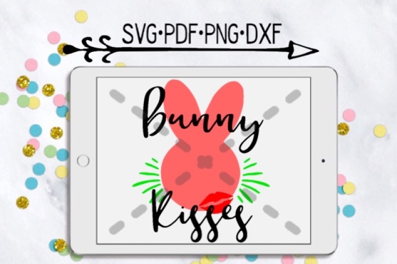 bunny-kisses-cutting-design