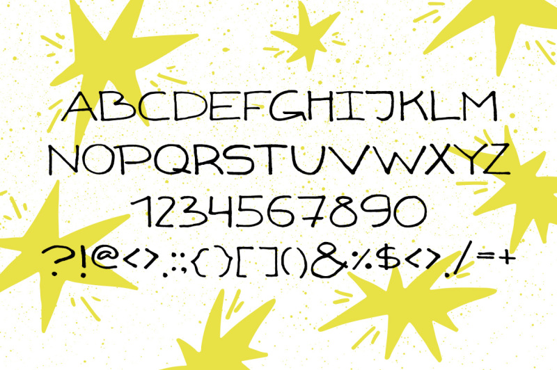 gizmo-uppercase-marker-font