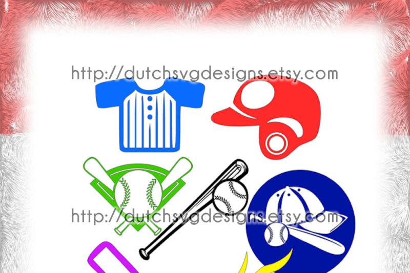 cutting-file-of-7-baseball-images-in-jpg-png-svg-eps-dxf-instant-download-for-cricut-and-silhouette-plotter-hobby-datei-sports-clipart