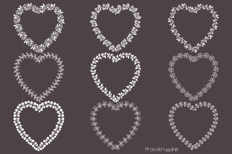 white-hearts-wreath-clipart-heart-shaped-borders-clip-art-floral-leaf-heart-frames-clipart