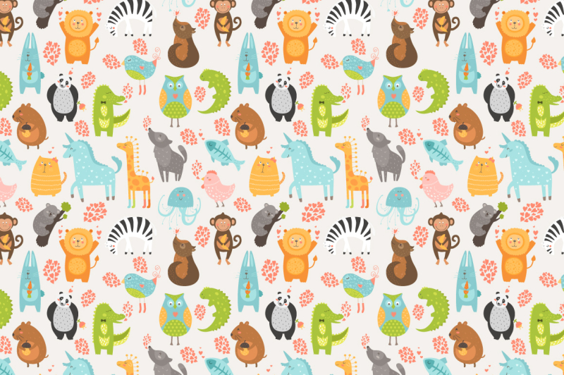 cute-animals-collection-pattern