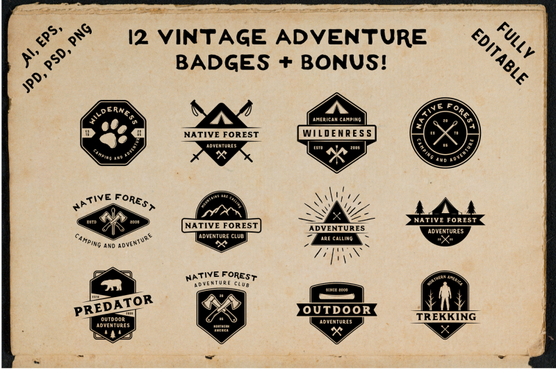 12-adventure-badges