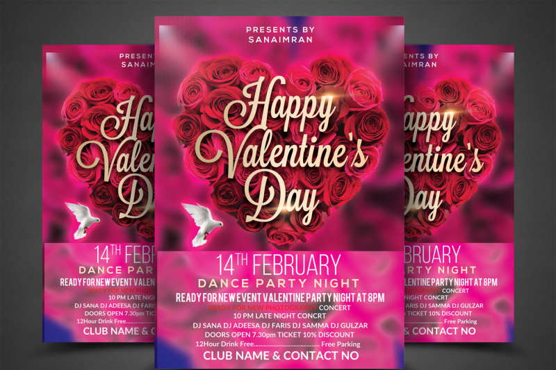 valentines-day-flyer-template