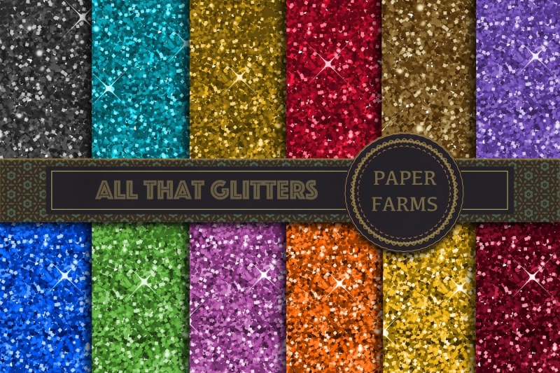 glitter-digital-paper