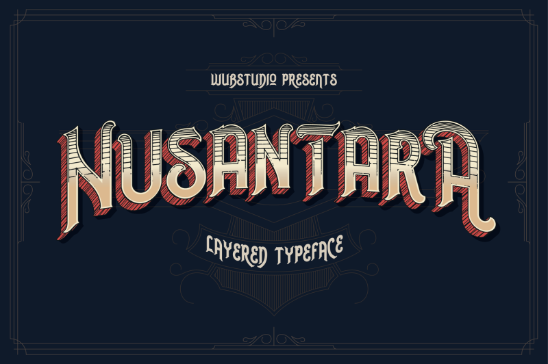 nusantara-layered-typeface