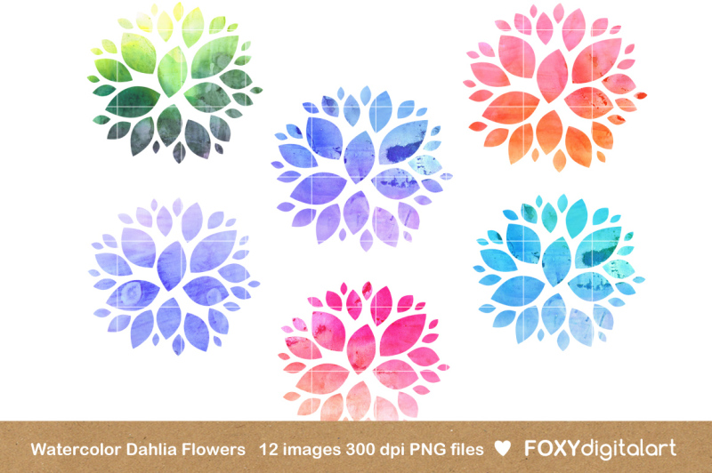 watercolor-flowers-clipart-dahlia