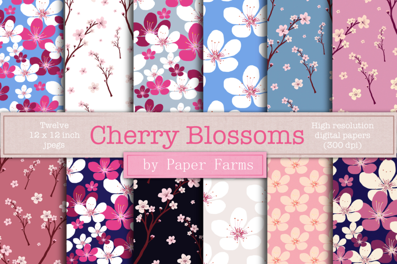 cherry-blossom-digital-paper