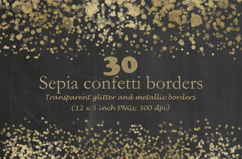 sepia-confetti-borders