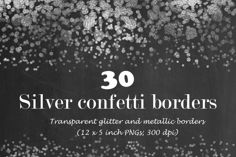 silver-confetti-borders
