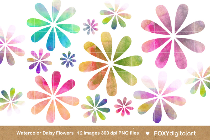 watercolor-flowers-clipart-daisy