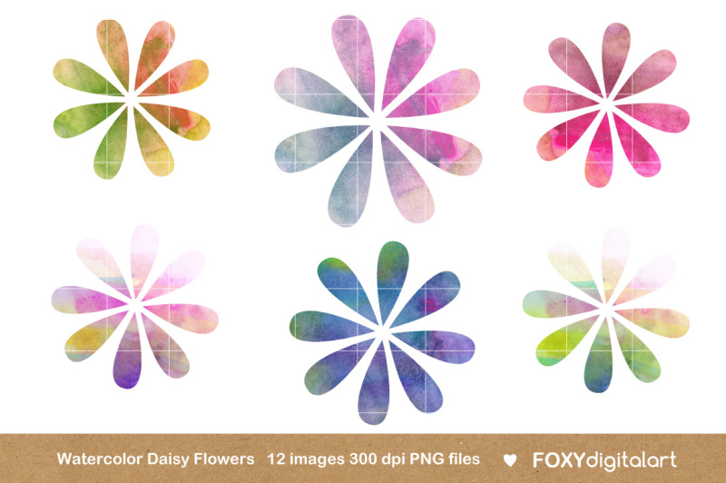 watercolor-flowers-clipart-daisy