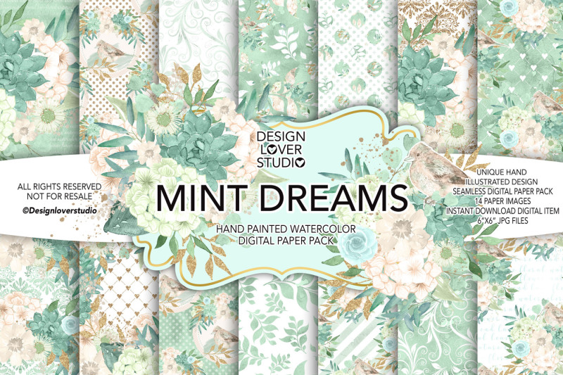 watercolor-mint-dreams-dp-pack