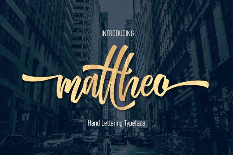 mattheo-hand-lettering
