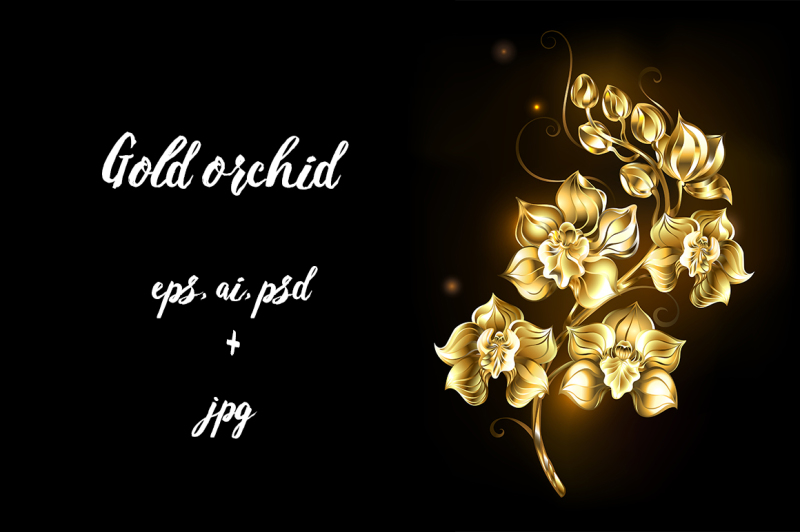 shining-golden-orchid-gold-orchid