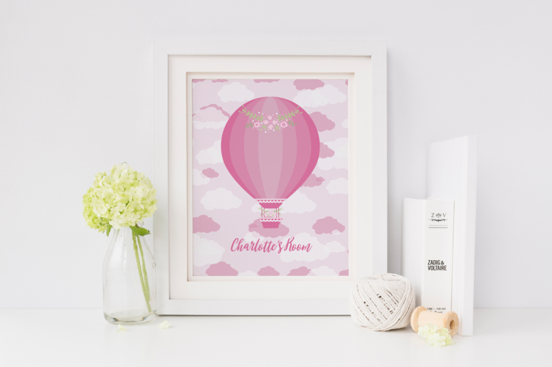 pink-hot-air-balloon-digital-papers-amp-clipart-for-planners-stickers-scrapbooking-card-making-etc