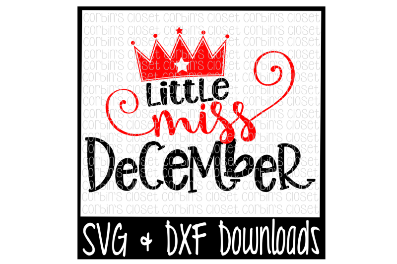 little-miss-december-cut-file