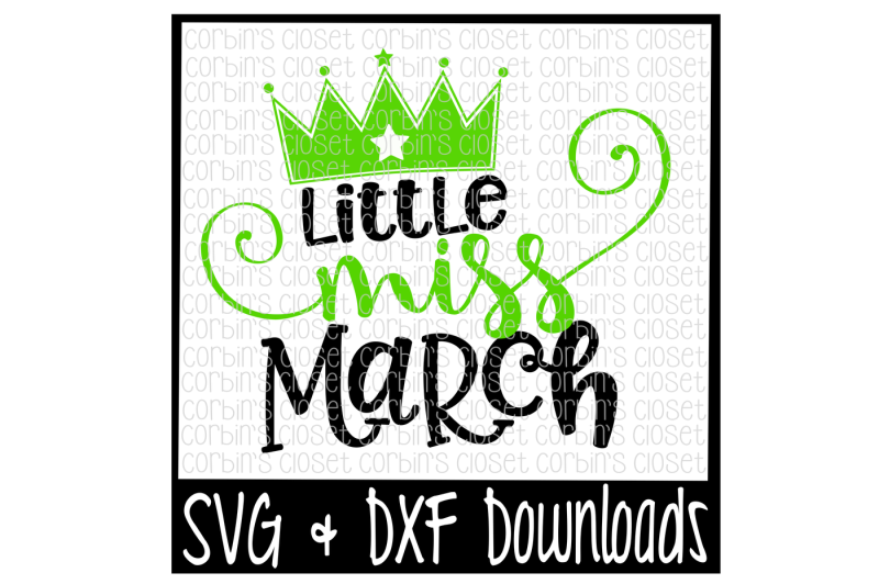 little-miss-march-cut-file