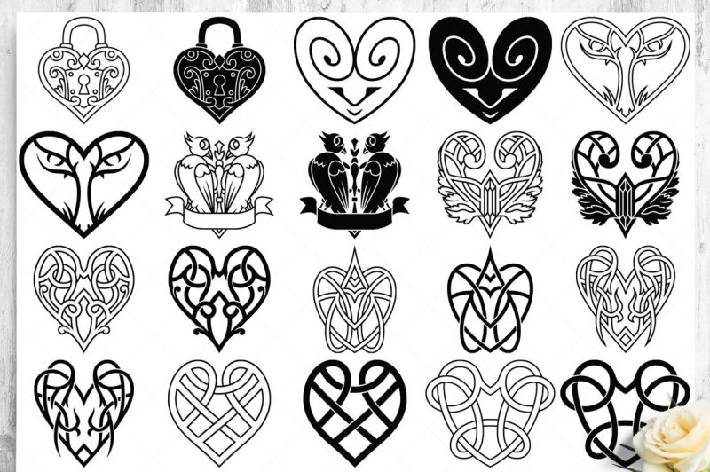 heart-vector-ornaments-and-patterns