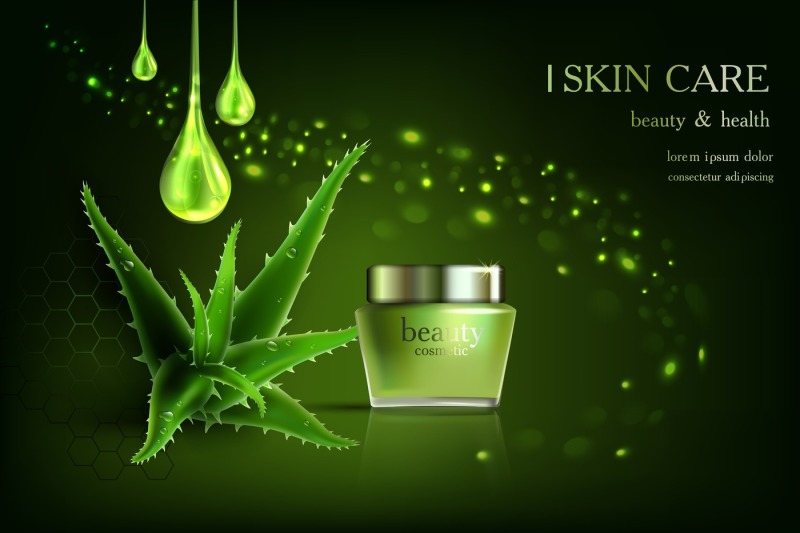 cosmetic-ads-template-with-aloe-vera