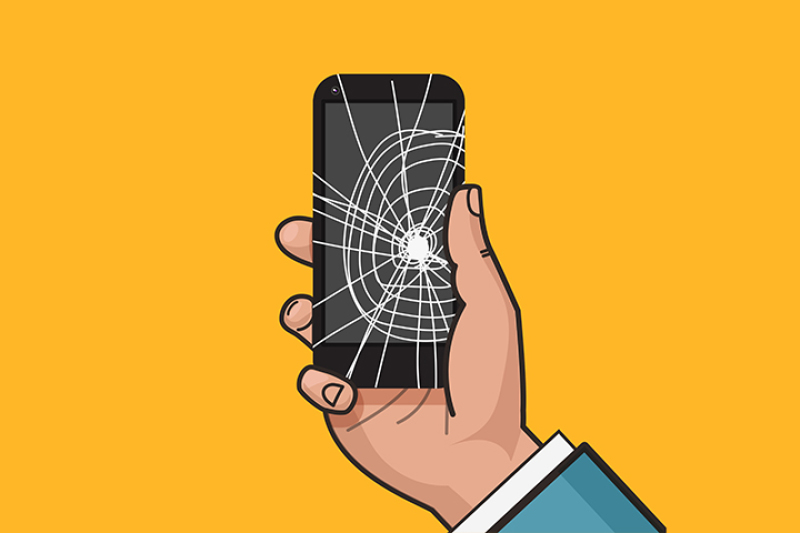 smartphone-with-a-cracked-screen-in-a-man-s-hand-broken-phone-crack-on-screen-vector-illustration-pop-art-style
