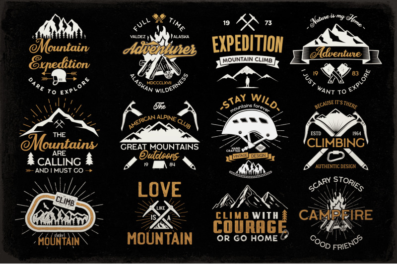 mountain-expedition-badges