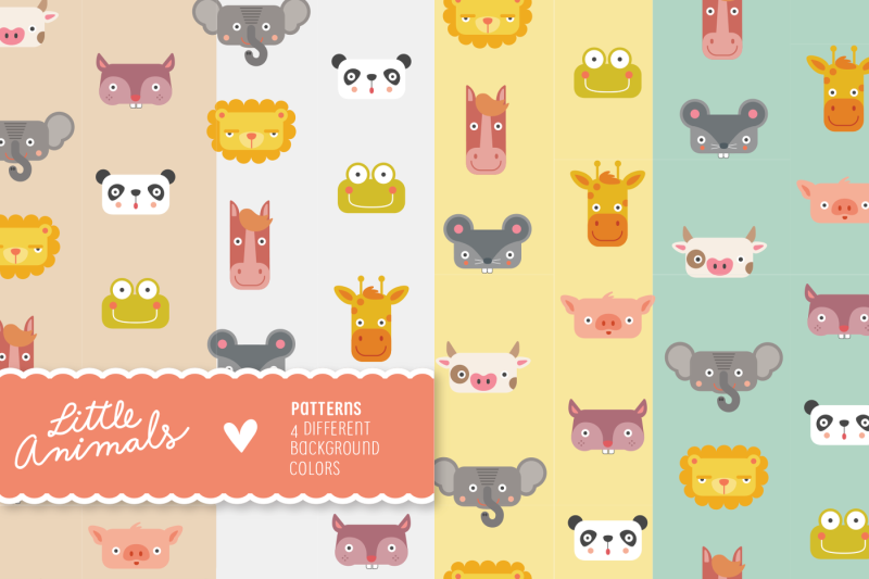 little-animals-patterns-characters