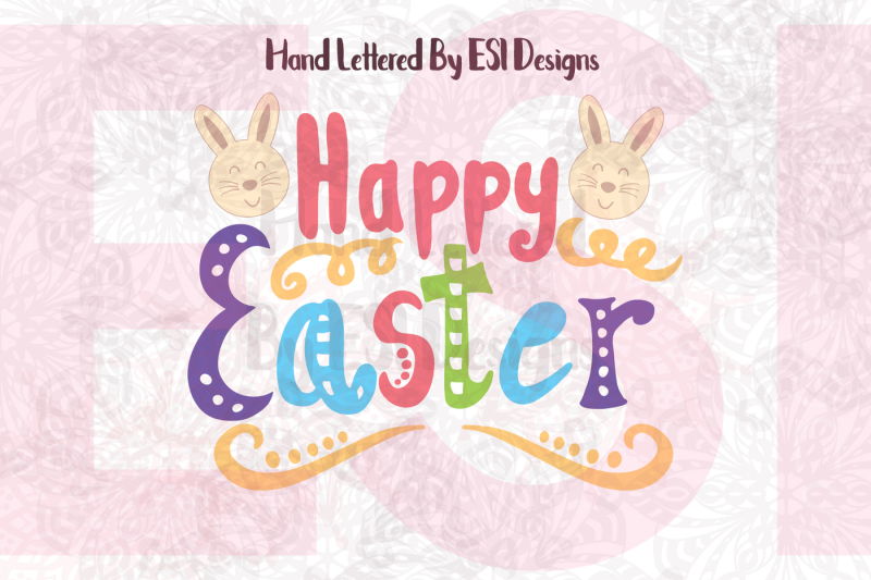 hand-lettered-happy-easter-design-with-bunny-heads-svg-dxf-eps-and-png-cut-files-and-clipart