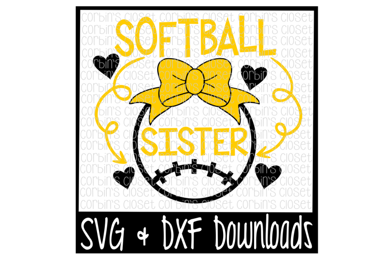softball-sister-svg-softball-sister-cut-file