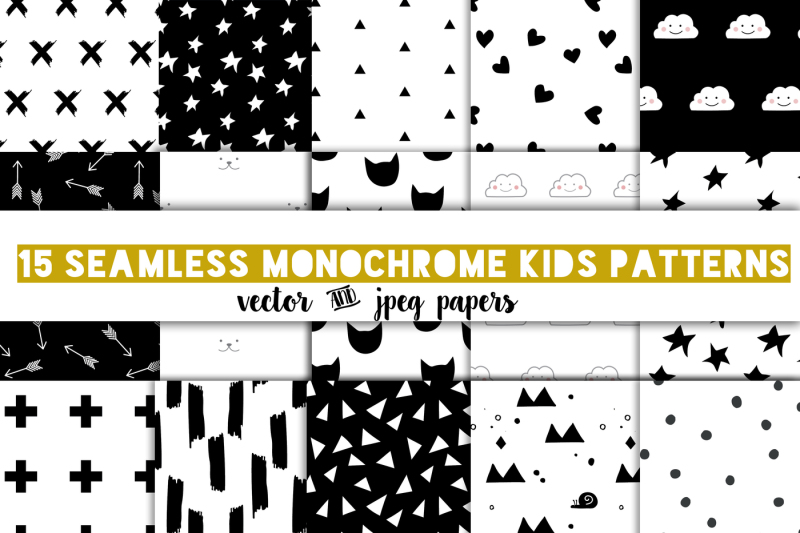 modern-kids-patterns-black-and-white-digital-paper