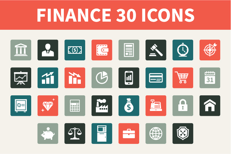 business-finance-economic-icons-set