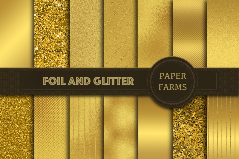 gold-foil-and-glitter-digital-paper