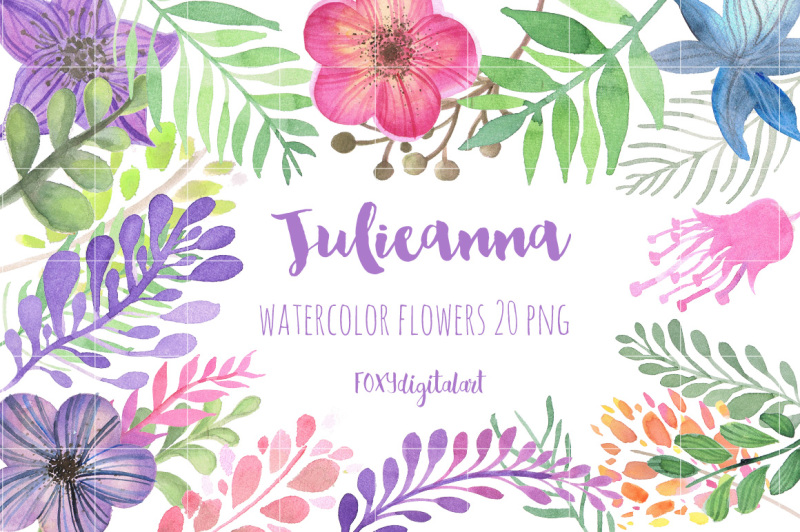 watercolor-flowers-hand-painted-clipart