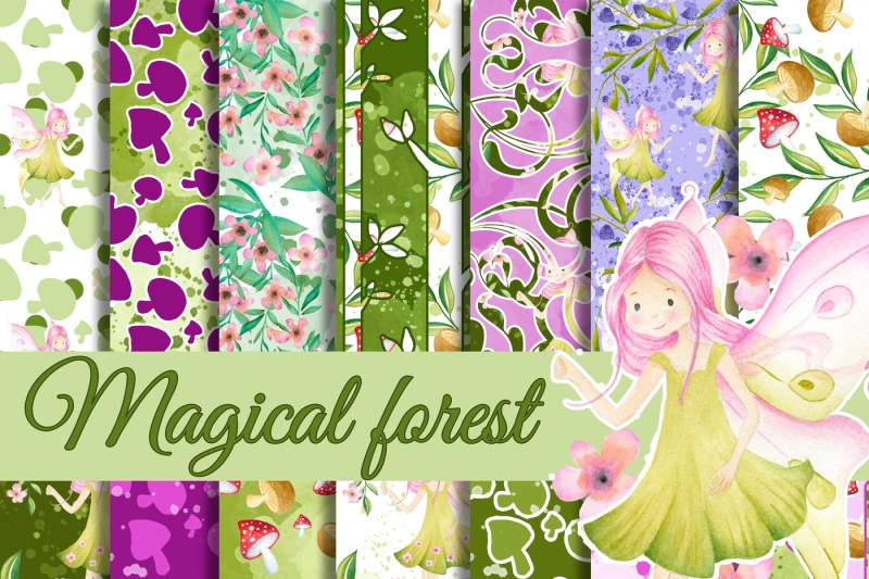 forest-fairy-papers