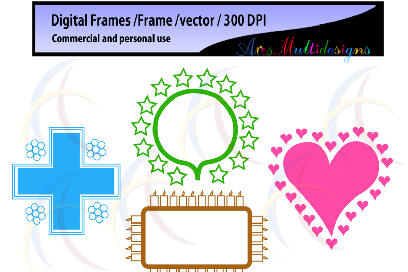 label-frames-vector
