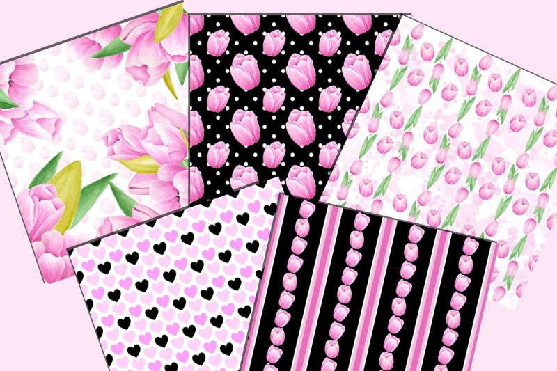 pink-tulip-patterns