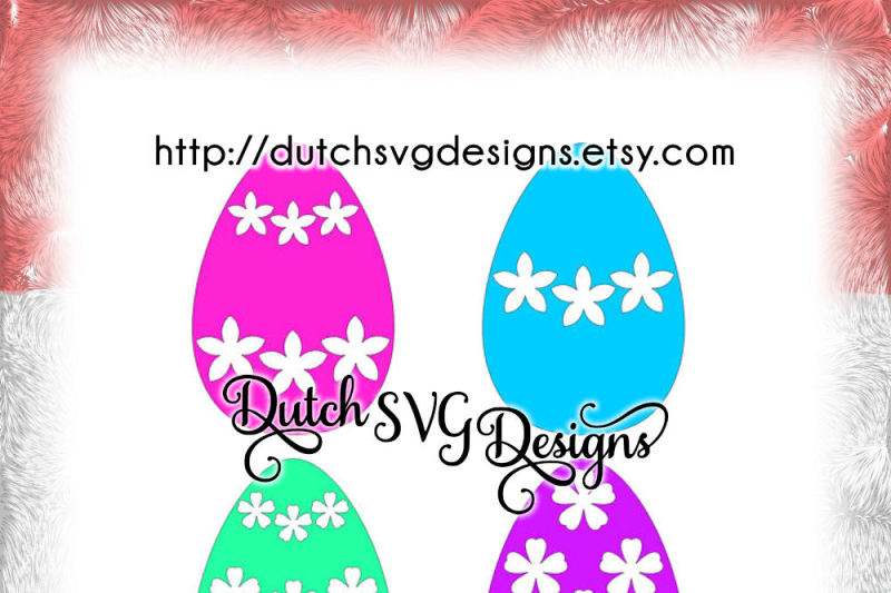 set-of-4-easter-eggs-cutting-files-decorated-with-flowers-in-jpg-png-svg-eps-dxf-for-cricut-and-silhouette-easter-clipart-vector