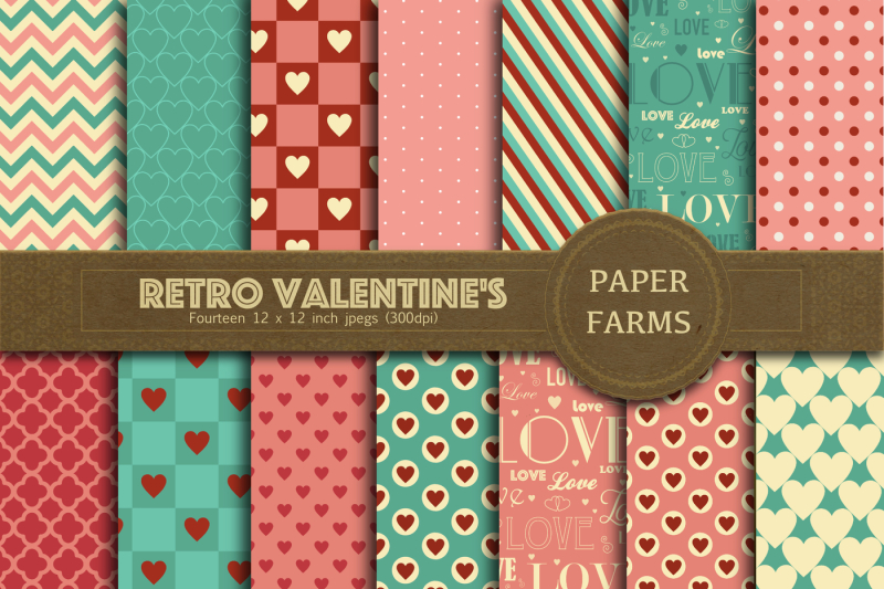 retro-valentine-digital-paper